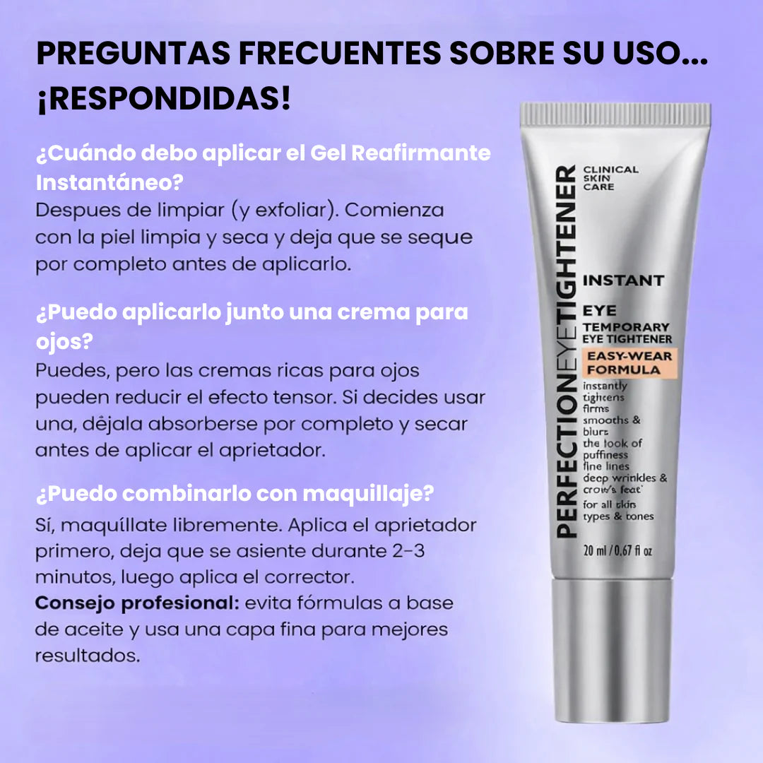 RiveloraLift® Gel Rejuvenecedor De Ojos Con Efecto Instantáneo