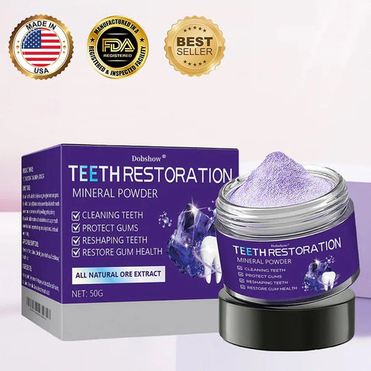 Polvo Dental Mineral Reparador y Blanqueador
